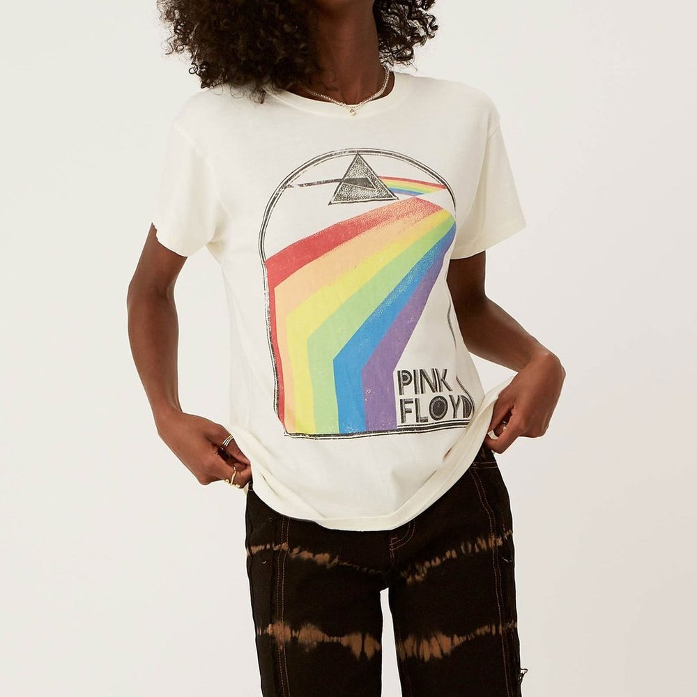 NWOT Daydreamer Pink Floyd Graphic Rock Band Tee